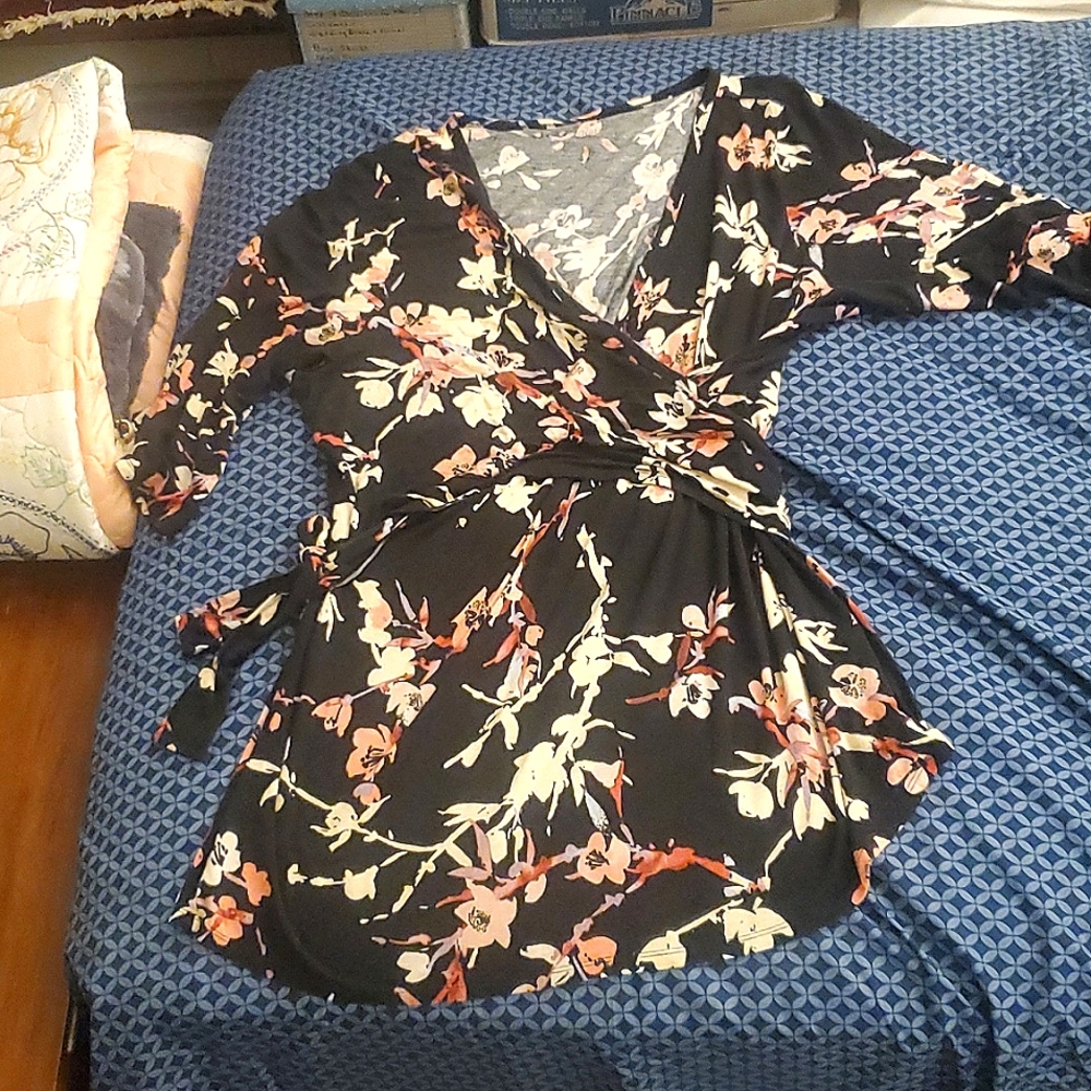 Wrap dress/top